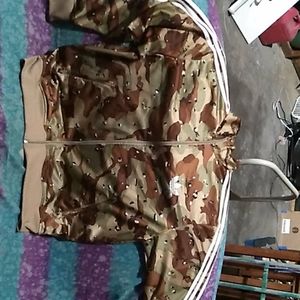 Adidas camo track jacket